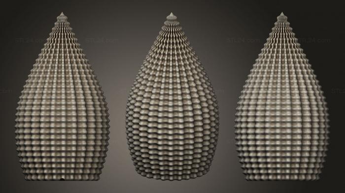 Vases (Curvy3, VZ_0423) 3D models for cnc